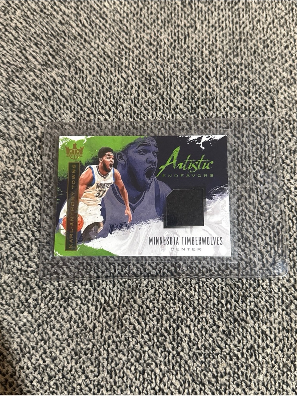 Timberwolves Karl Anthony-Towns SP Relic